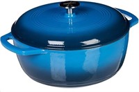 Amazon Basics Enameled Cast Iron Round Dutch Oven