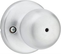 (N) Weiser Fairfax Satin Chrome Door Knob, Interio