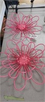 PINK FLOWER WALL DECOR