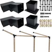 15Deg. Slanted Roof Pergola Bracket Kit