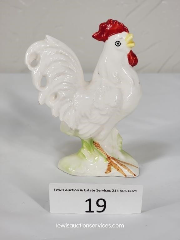 5.5" Tall Ceramic Chicken - Japan