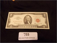1963 Two Dollar Bill