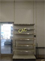 Metal Store Shelving Unit (One Sided)