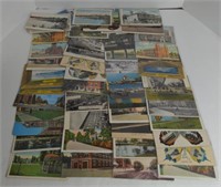 Large Lot of Vintage Laporte IN Post Cards