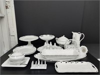White China Serving Dishes