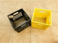 2 Milk Crates - Does NOT Hold Records