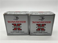 (2) Boxes of Winchester 12 Gauge 8 shot