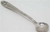 Vintage Salt Spoon Sterling Silver Gorham Lily of