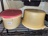 Cake taker and storage bowl, car vacuum
