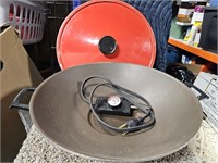 Electric wok not tested