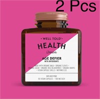 Pack of 2 Well Told Health Age Defier with
