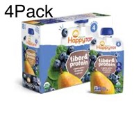 4Pcs Organics Happy Tot Fruit and Veggie Blend113g