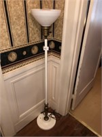 Vintage White Floor Lamp