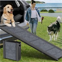 Dog Ramp for Car, 63" Long & 17" Wide Folding Port