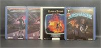 Four 1980’s CED Video Discs