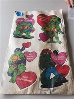 Ninja turtles Valentines day Stickers