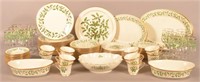 Lenox Porcelain "Holiday" Pattern Dinner Service.