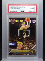 Caitlin Clark 2023 Bowman U Now PSA 10