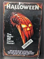 Halloween Movie Reproduction Tin Wall Sign