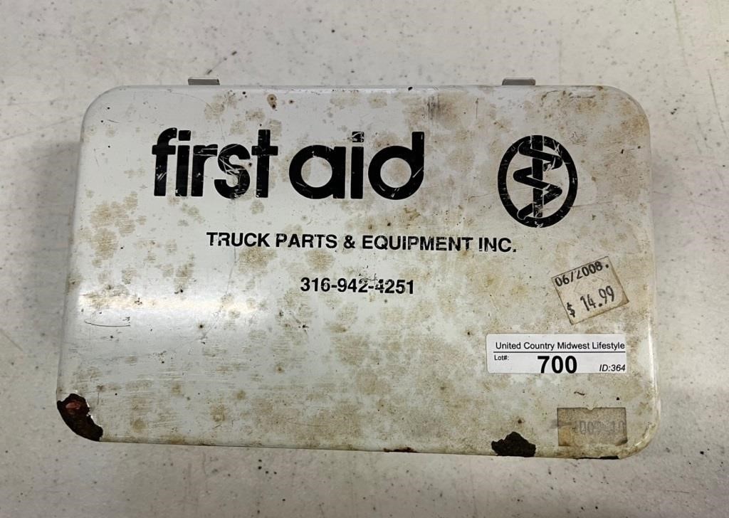 Truck Parts & Equip First Aid Kit