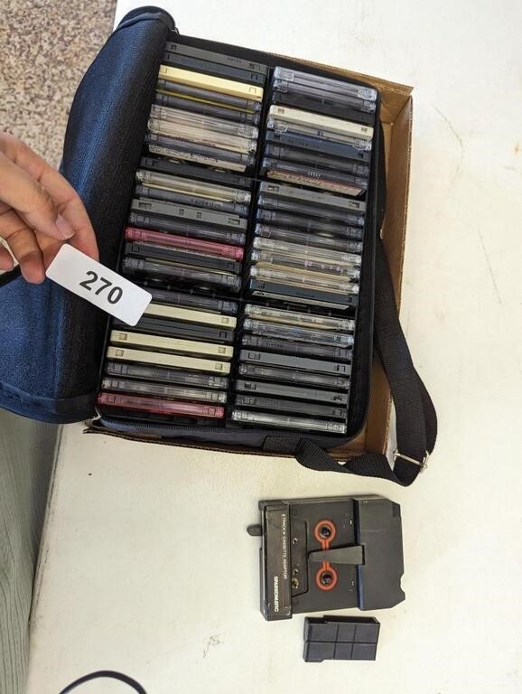 Cassette Tapes & Cassette Adaptor