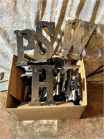 Box of Wooden Letters