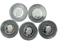 5- 2006 Silver Ronald Reagan Dimes