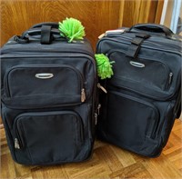 2 Rolling Suitcases