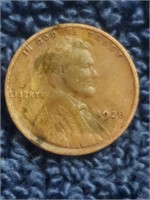 Wheat Penny 1928 No Mint Mark