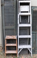 Aluminum & Wooden Step Ladders