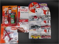 COCA-COLA DIE CAST COLLECTIBLES LOT OF 10