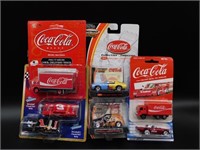 COCA-COLA DIE CAST COLLECTIBLES LOT OF 7