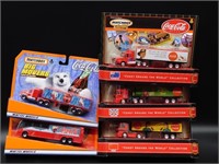 COCA-COLA DIE CAST COLLECTIBLES LOT OF 5