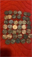 40 - LINCOLN PENNIES