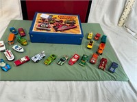 MATCHBOX CARRYING CASE W/22 VINTAGE CARS