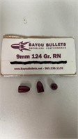 9mm bullets 100pcs