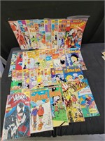 Thirty comic books box lot