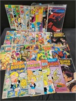 Thirty comic books box lot