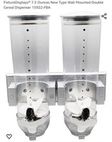 MSRP $54 Set 2 Wall Cereal Dispensers
