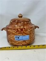 Emil Cahoy Pottery- Pot with Lid 7-16-1977