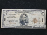 1929 $5 National Bank FR-1800-1