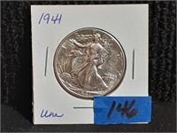 1941 Walking Liberty Half Dollar