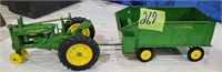 Green farm toys, Ertl