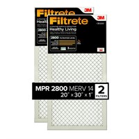 Filtrete 20x30x1 Air Filter, MPR 2800, MERV 14, He