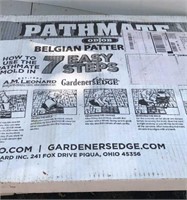 Concrete Path-Mate Mold  Belgian Pattern NIB