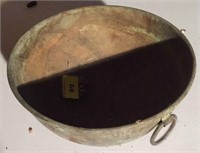 Metal bowl, 9"diameter