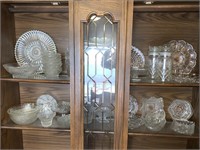 Clear Pressed Glass Lot B