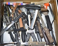 Kitchen Knives and Assorted Utensils