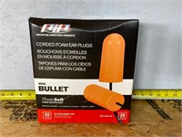PIP Corded Foam Ear Plugs, 100Pair, New