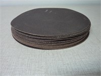 LOT OF 20 - 10" RESIN BACK SANDING DISCS